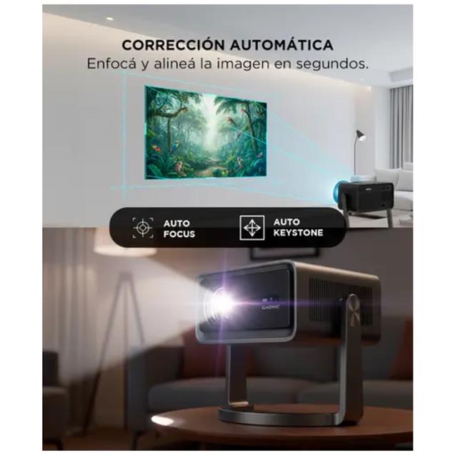 Proyector Gadnic Full HD 10.000 Lumens Android 12 (PROJ330W)