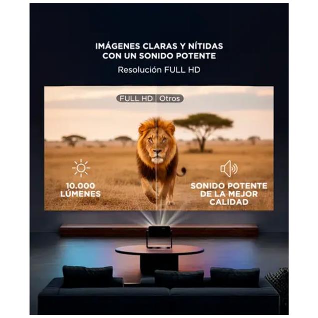 Proyector Gadnic Full HD 10.000 Lumens Android 12 (PROJ330W)