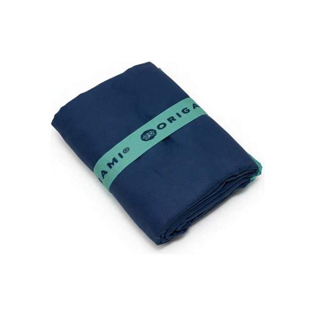 Toallón Origami Microfibra Talle L (80 X 160) Liso Azul