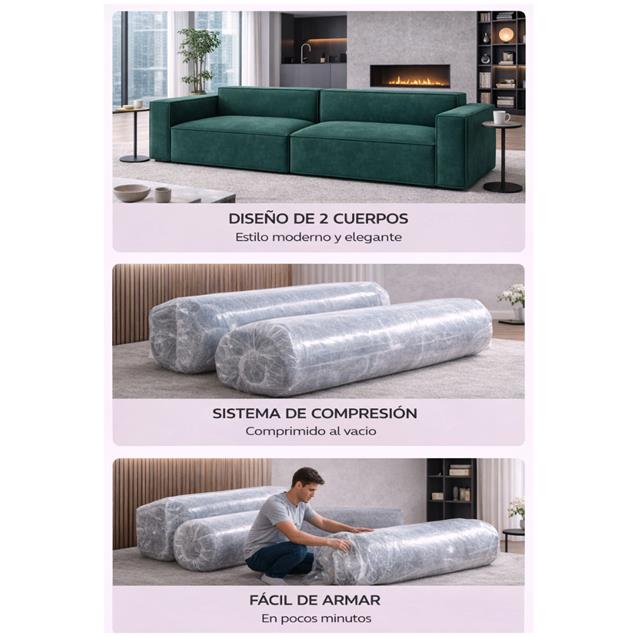 Sillón Ego Inteligente Con Sistema De Compresión Verde
