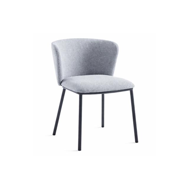 Silla Ego Design Pack X 2 Unidades tapizada gris claro (85955404)