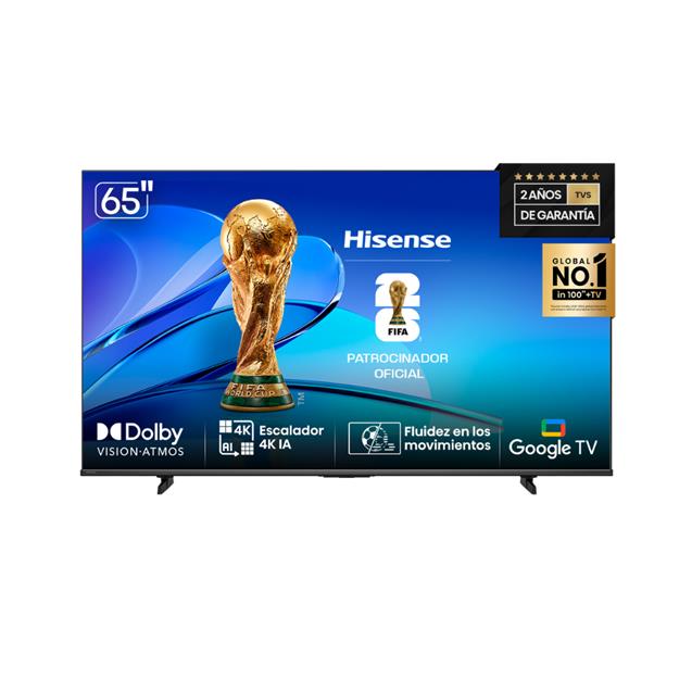 Smart Tv Qled Hisense 65" 4K/UHD Google-TV (65Q6N)
