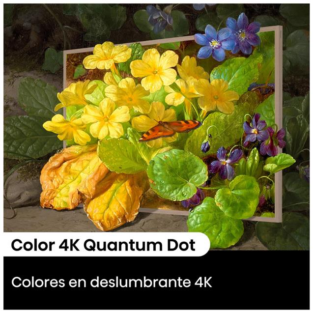 Smart TV QLED Hisense 65" 4K Google TV Canva (9465S7N)