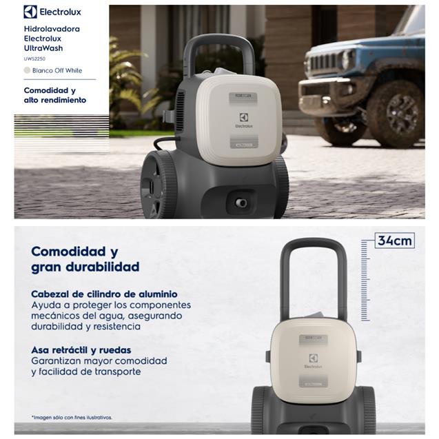 Hidrolavadora Electrolux UltraWash 1800W (UWS2250)