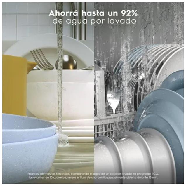 Lavavajillas Electrolux 10 Cubiertos SIlver (LS10E)