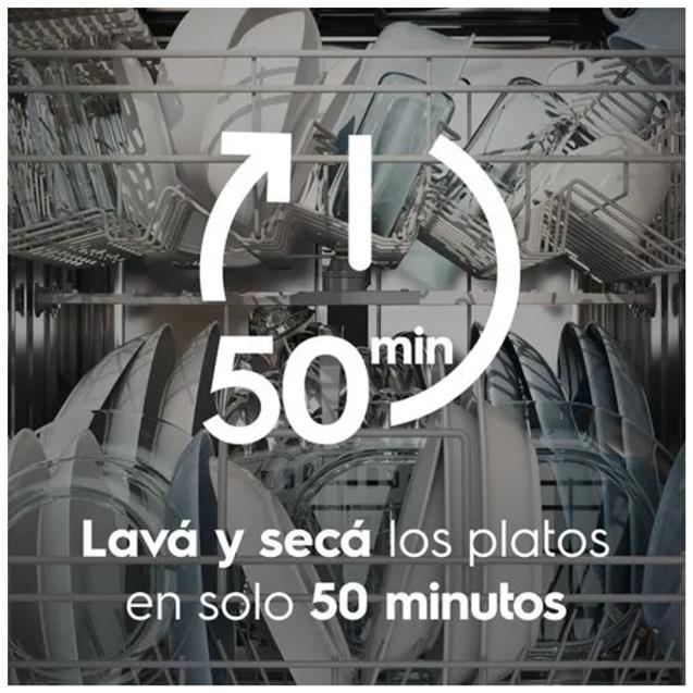 Lavavajillas Electrolux 10 Cubiertos SIlver (LS10E)