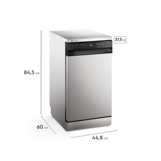 Lavavajillas Electrolux 10 Cubiertos SIlver (LS10E)