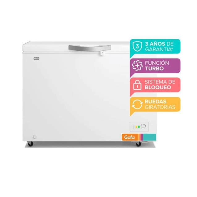 Freezer Inverter  Gafa 316 Lts 1 Puerta Blanco (FGHI302BL)