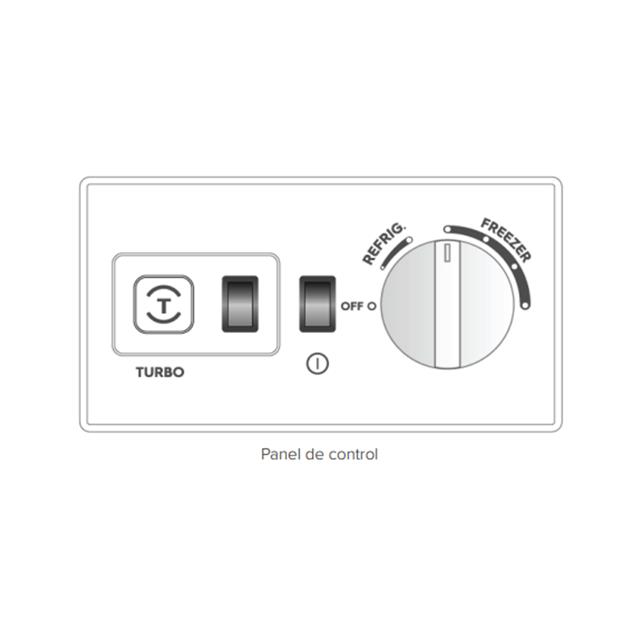 Freezer Inverter  Gafa 316 Lts 1 Puerta Blanco (FGHI302BL)