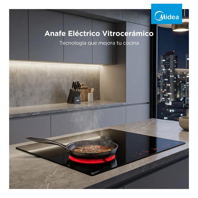Anafe Electrico Midea Vitroceramico 4 hornallas (EHD104BAR1)
