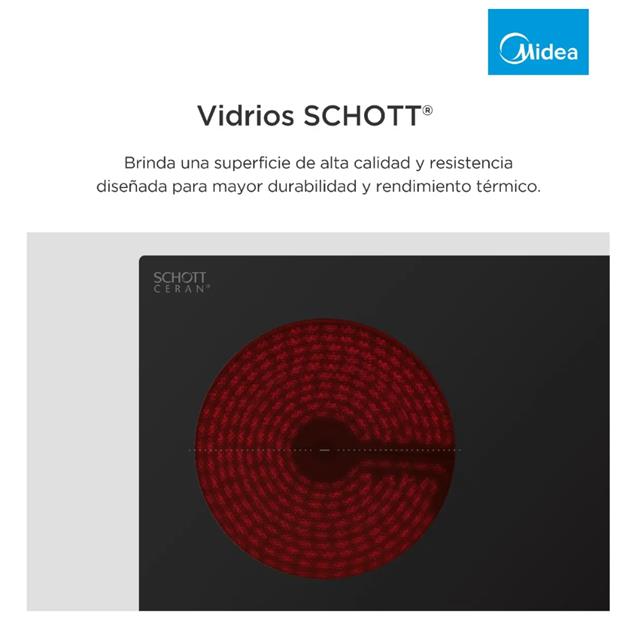 Anafe Electrico Midea Vitroceramico 4 hornallas (EHD104BAR1)