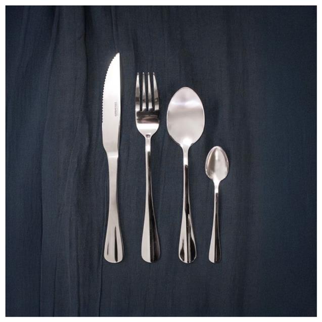 Set Cubiertos Larhaus New York - 24piezas – Silver (LH1087)
