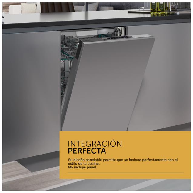 Lavavajillas Panelable Vondom 14 cubiertos 60 Cm (LVJ14P)