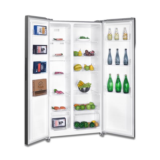 Heladera Side by Side Vondom 472 Ltrs Acero Inox. Inverter - No Frost (SBS472)
