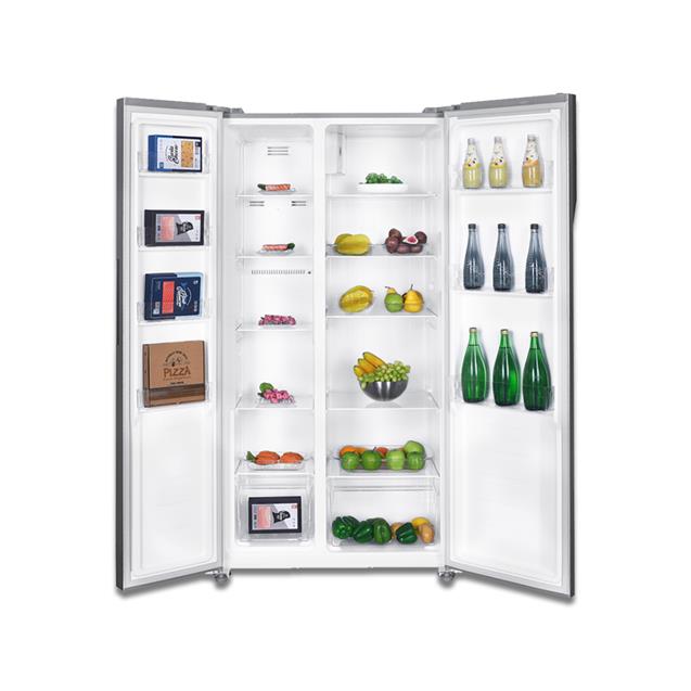 Heladera Side by Side Vondom 472 Ltrs Acero Inox. Inverter - No Frost (SBS472)