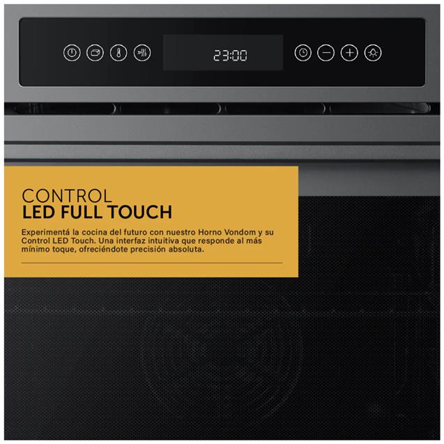 Horno Eléctrico Empotrable Vondom 60 Cm (TNC60ENBS)