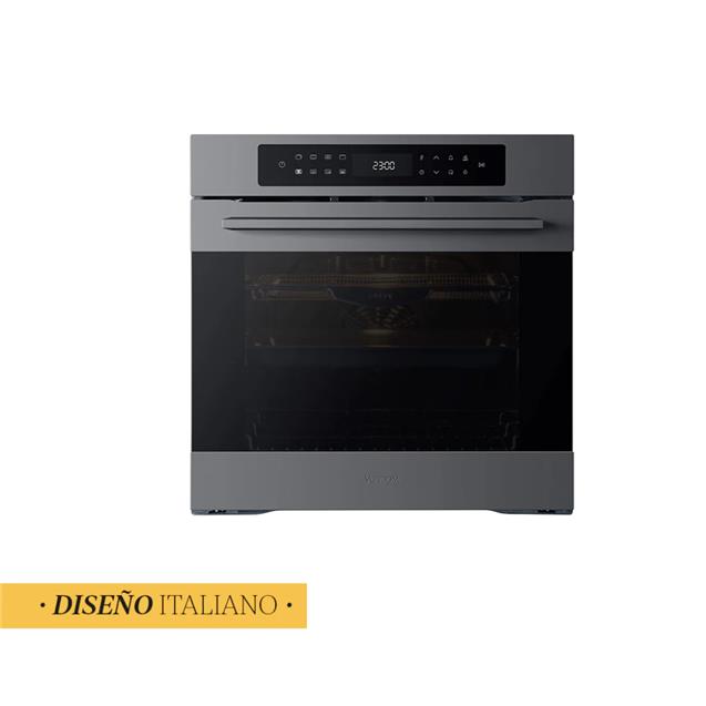 Horno Eléctrico Empotrable Pirolítico con Air Fry Vondom 60 Cm  (TNC60MIBS)