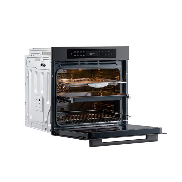 Horno Eléctrico Empotrable Pirolítico con Air Fry Vondom 60 Cm  (TNC60MIBS)
