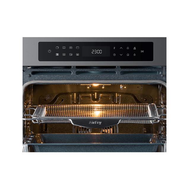 Horno Eléctrico Empotrable Pirolítico con Air Fry Vondom 60 Cm  (TNC60MIBS)