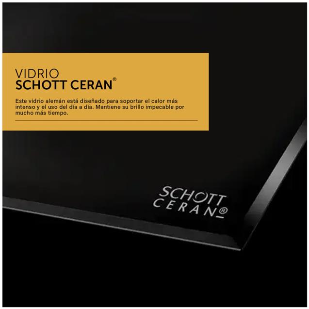 Anafe Eléctrico Vitrocerámica Empotrable Vondom 60 Cm (C6465B)