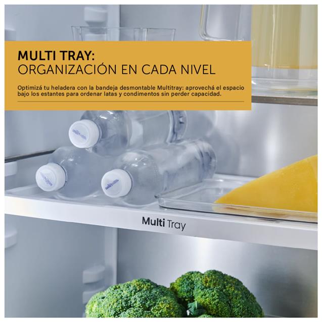 Heladera Combi Panelable Vondom 250L Con Freezer Inverter No Frost Wifi (COMBI250BI)