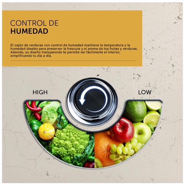 Heladera Combi Panelable Vondom 250L Con Freezer Inverter No Frost Wifi (COMBI250BI)