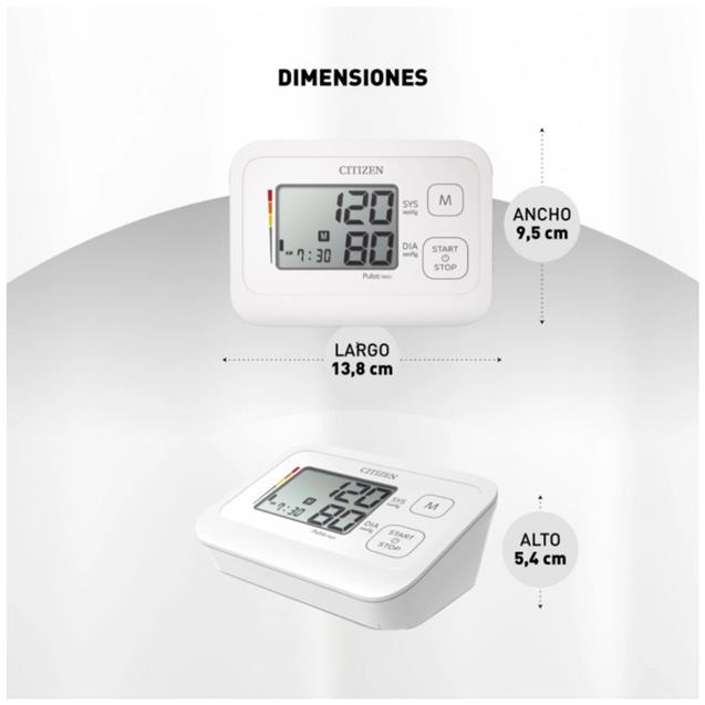Tensiómetro Citizen Automático de Brazo (CHU304)