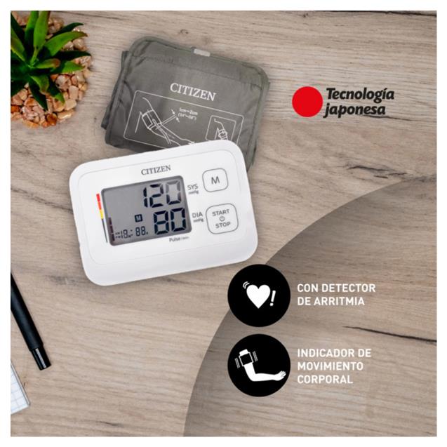 Tensiómetro Citizen Automático de Brazo (CHU304)