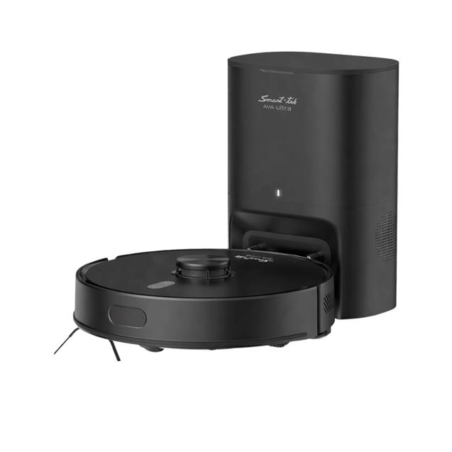 Aspiradora Robot Smart-tek Ava Ultra Wifi Base Intelig. 3 en 1