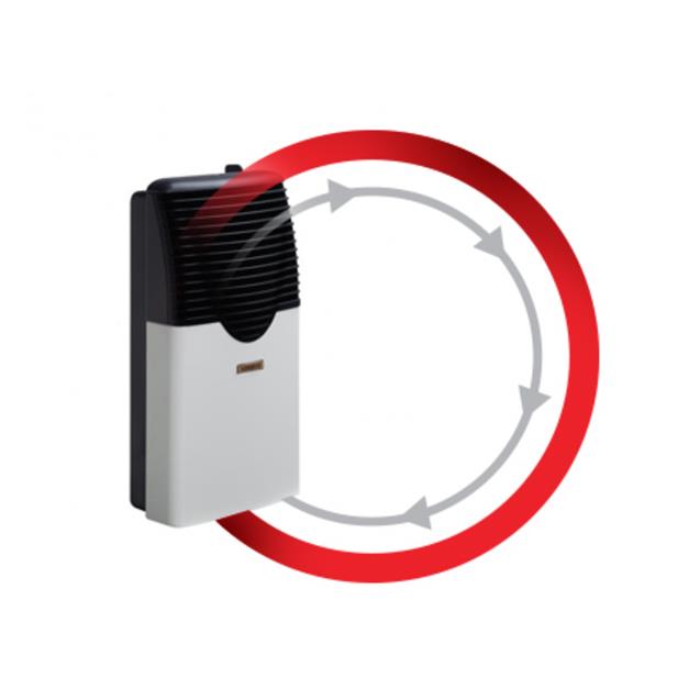 Calefactor sin salida Longvie Conveccion 2200 Kcal. Enc.1 Mano Tiza (ECA2)