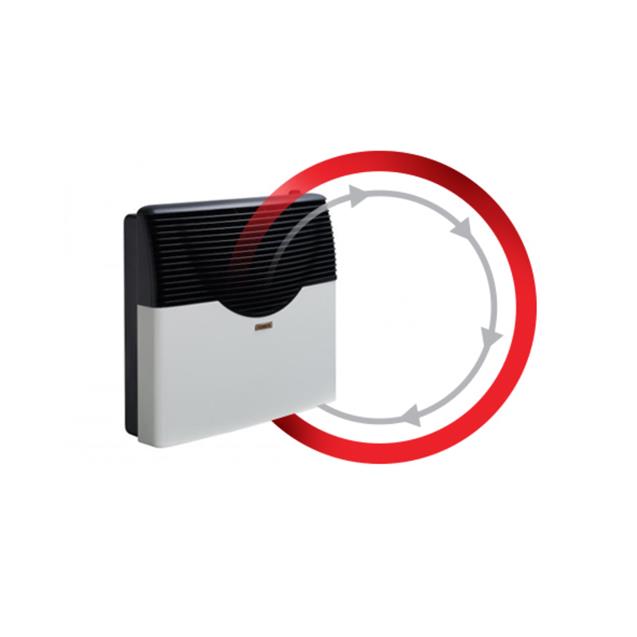 Calefactor sin salida Longvie Conveccion 5200 Kcal. Enc.1 Mano Tiza (ECA5)