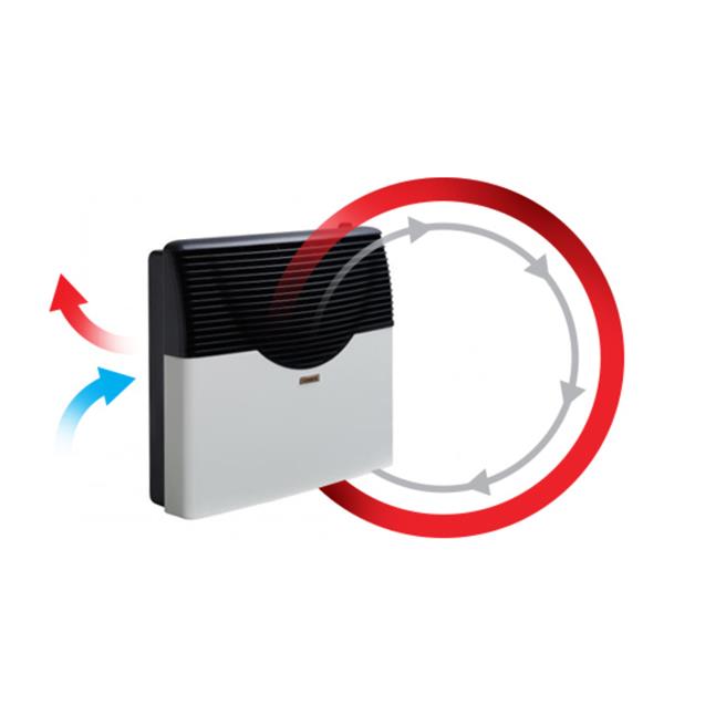 Calefactor Tiro Balanceado Longvie 5000 Kcal Enc. 1 Mano Tiza (EBA5)