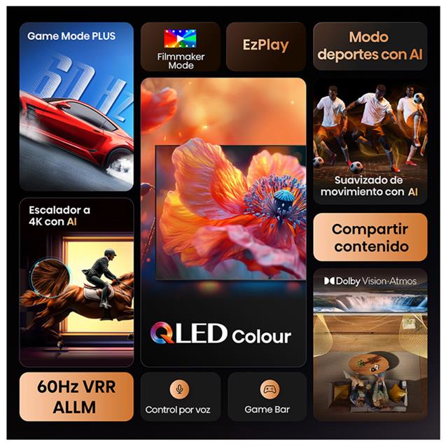 Smart TV QLED Hisense 75" 4K VIDAA (9175Q6QV)