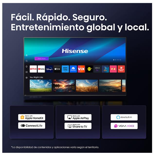 Smart TV QLED Hisense 75" 4K VIDAA (9175Q6QV)