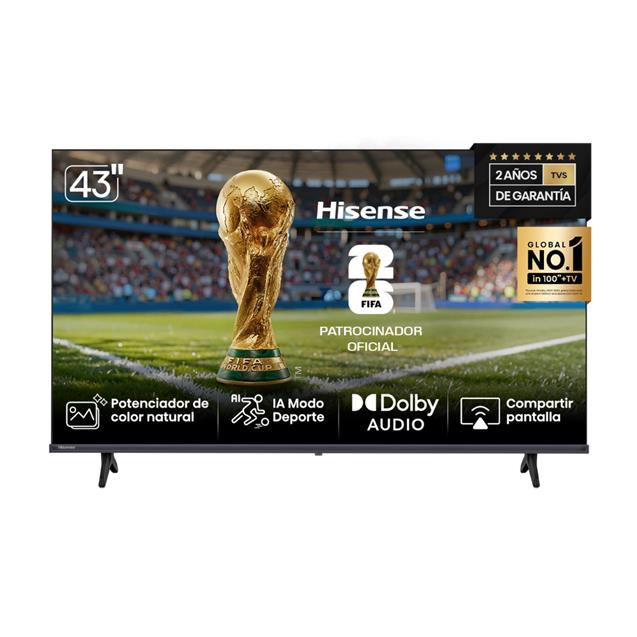 Smart TV LED Hisense 43" FHD VIDAA (9143A42K)