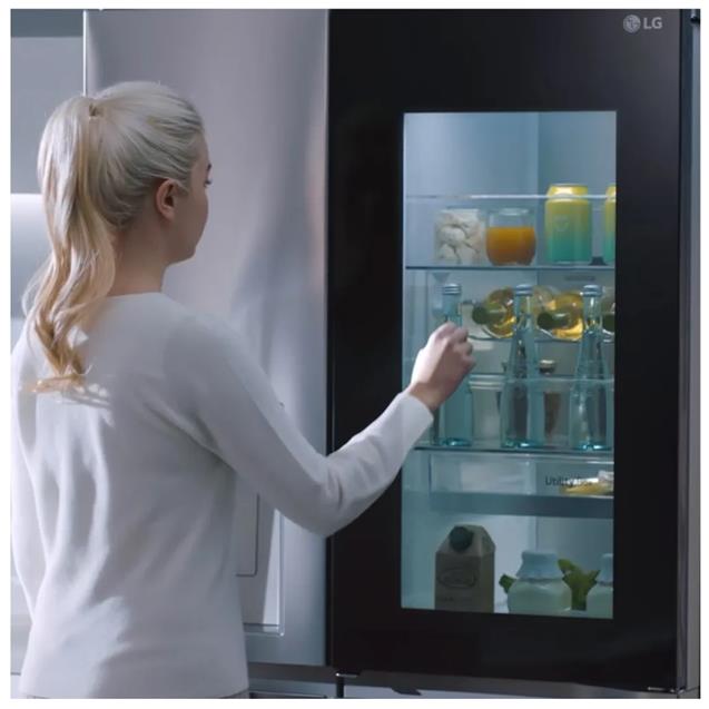 Heladera French Door LG Con Freezer Inverter No Frost 674 Lts Plateado Craft Ice InstaView (GS66SXSC)