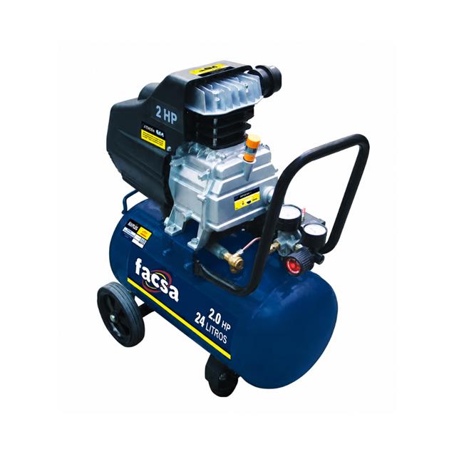 Compresor Facsa 2 HP - 24 Ltrs