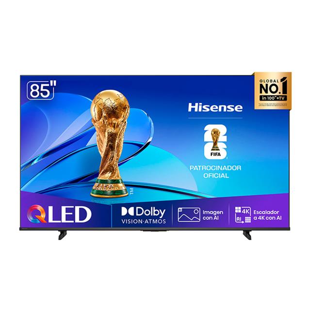 Smart Tv QLED Hisense 85" 4K VIDAA (85Q6QV)
