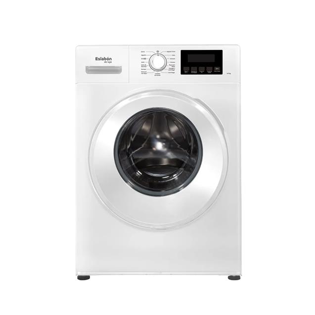 Lavarropas Eslabon de Lujo Carga Frontal 6 kg Blanco (ENQ06AB)