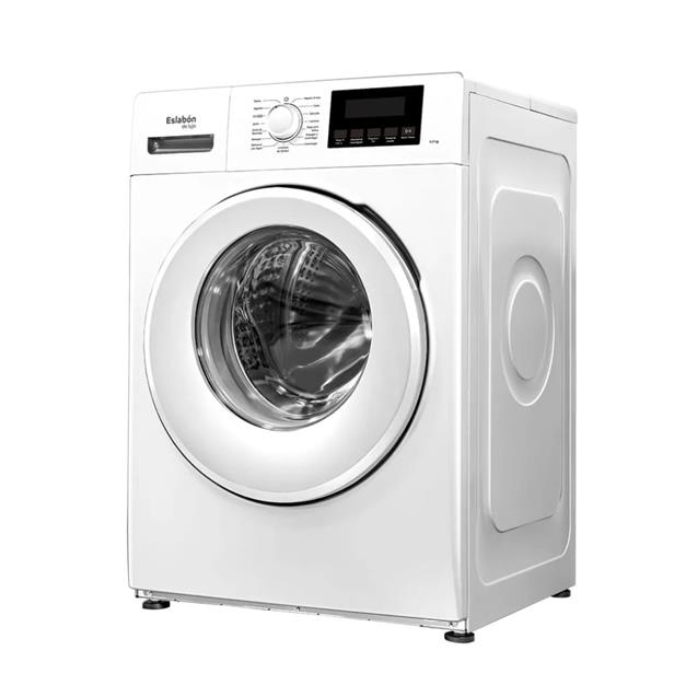 Lavarropas Eslabon de Lujo Carga Frontal 6 kg Blanco (ENQ06AB)