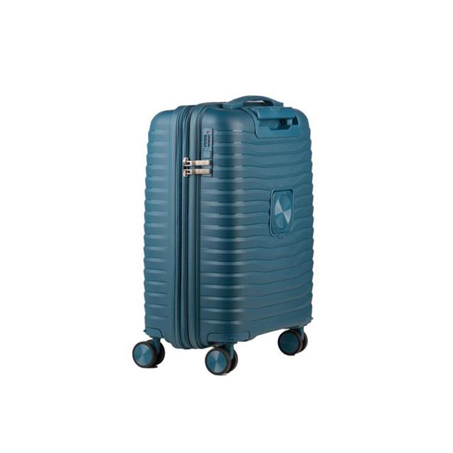 Valija Elf 4 Ruedas Pp 20" Petróleo (9600/20A)