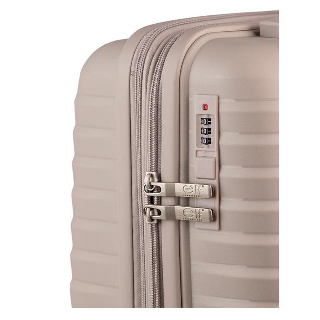 Valija Elf 4 Ruedas Pp 20" Marfil (9600/20B)