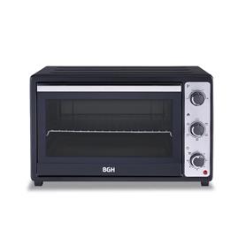 Horno Eléctrico Bgh Duo Antiadherente C/Convecc. 55 Lts 2000w Negro (BHE55M25I)