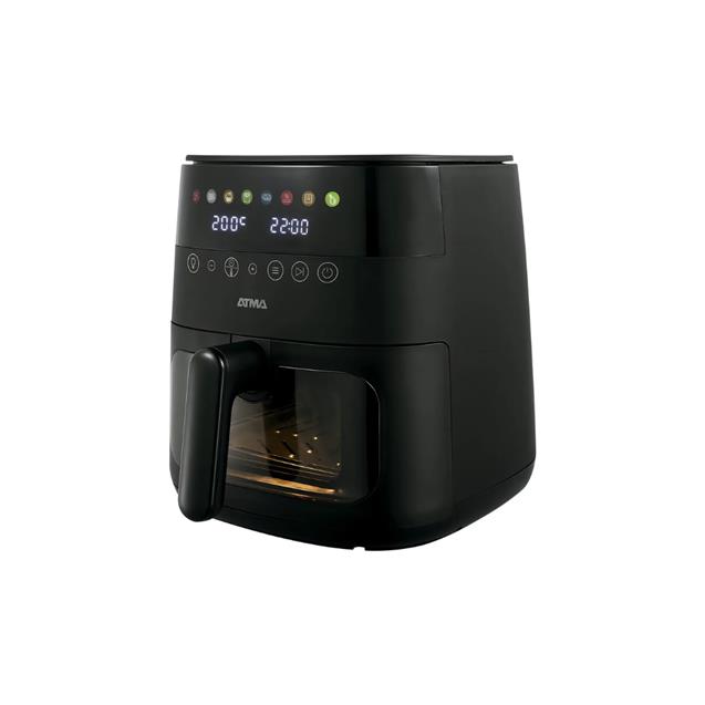 Freidora Atma Digital Ventana 8 Lts Negro (FR248ABP)
