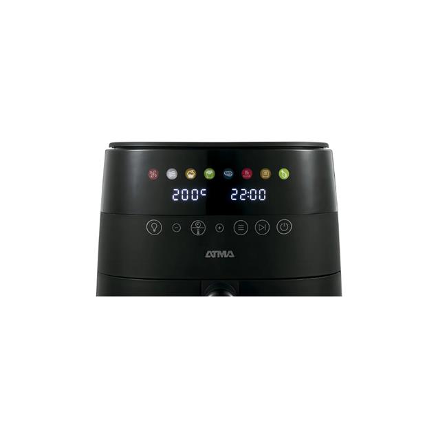 Freidora Atma Digital Ventana 8 Lts Negro (FR248ABP)