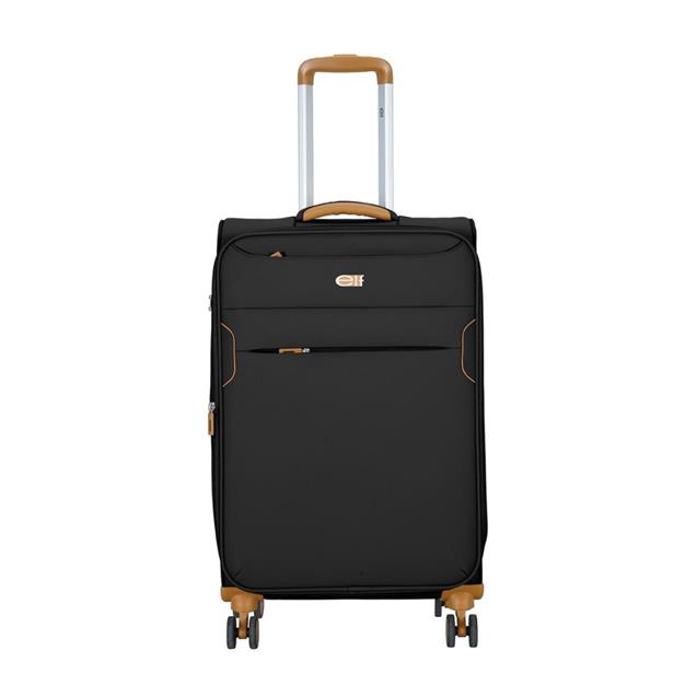 Valija Elf 4 Ruedas TPU  24" Negra (N5300/24)