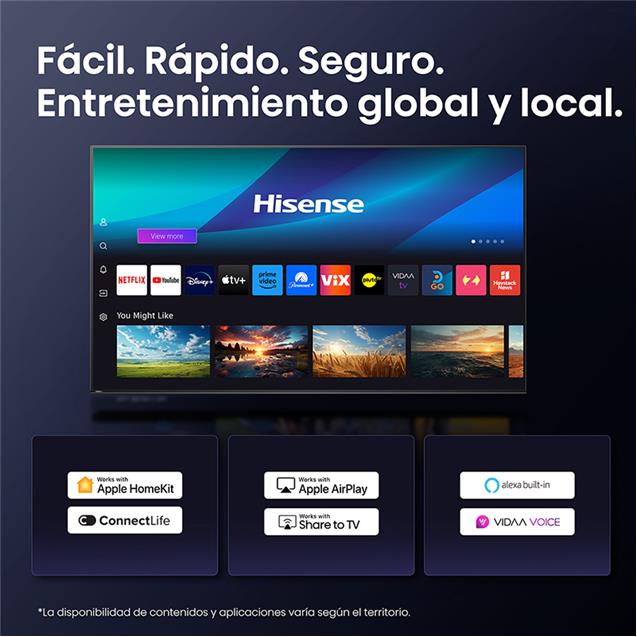 Smart Tv Qled Hisense 43" (43Q6)
