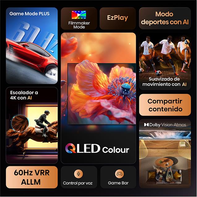 Smart Tv Qled Hisense 43" (43Q6)