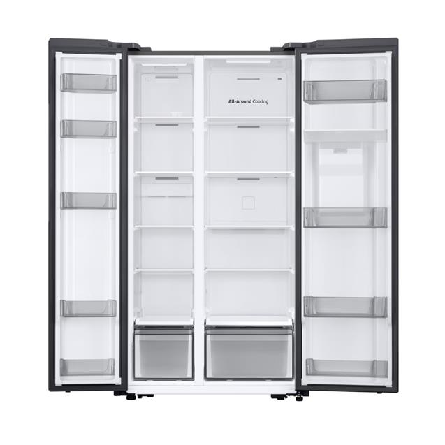 Heladera Samsung Side By Side Con Freezer No Frost Digital Inverter Silver SARS57DG4100M9BG