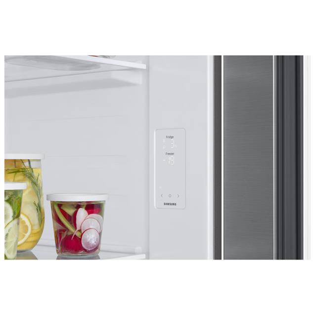 Heladera Samsung Side By Side Con Freezer No Frost Digital Inverter Silver SARS57DG4100M9BG